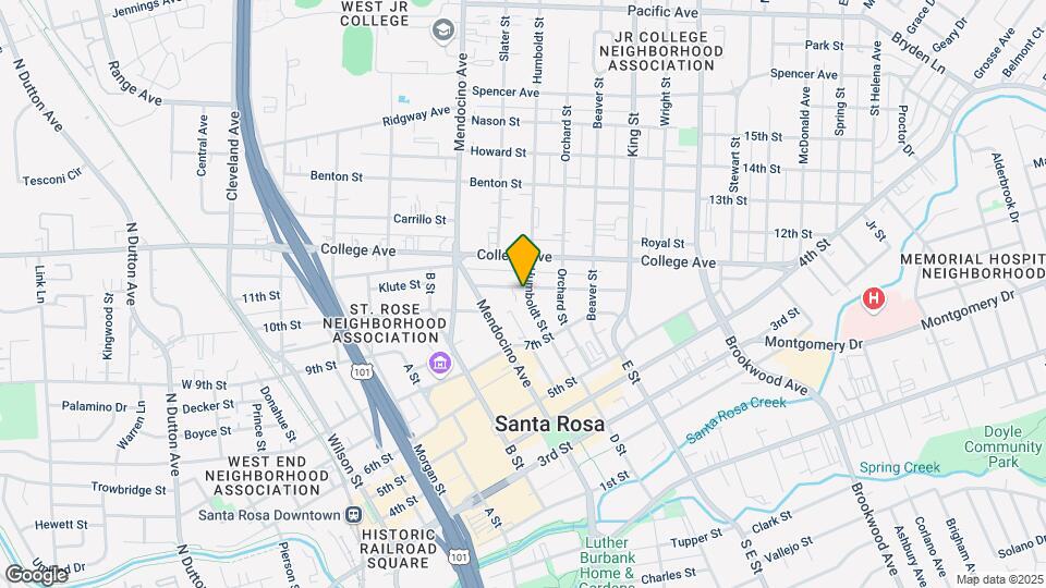 551 Humboldt St Mapa y Detalles de la Ubicación