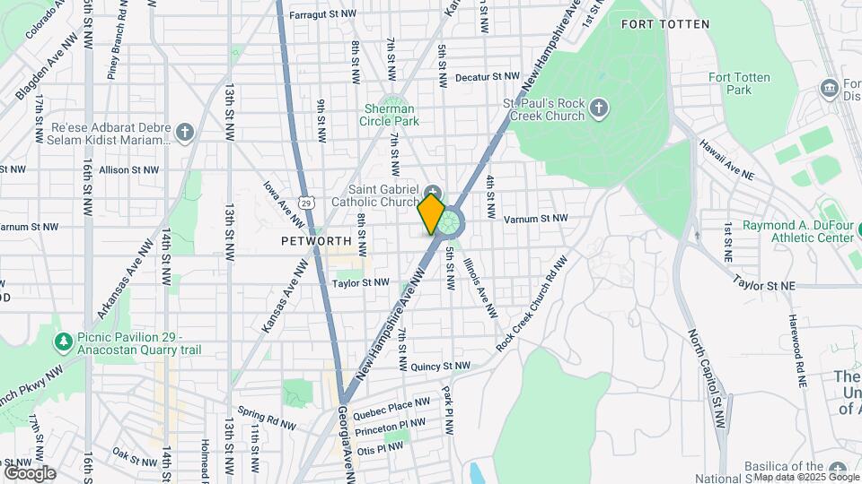 4208 New Hampshire Ave NW Map and Location Details