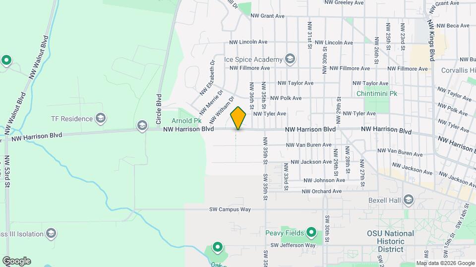 3640 NW Harrison Blvd Mapa y Detalles de la Ubicación