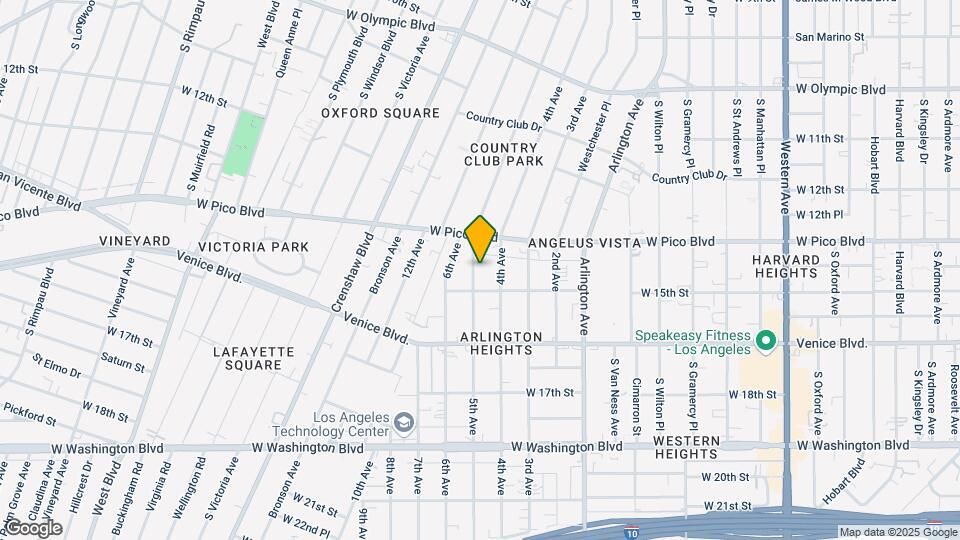 1340 5th Ave Map and Location Details