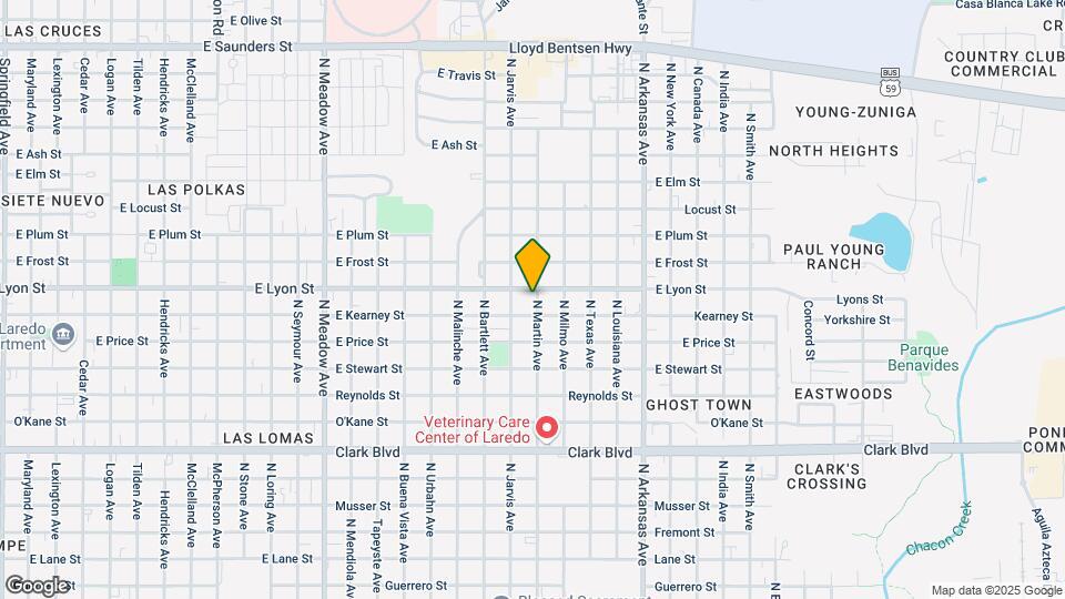 2816 N Martin Ave Map and Location Details