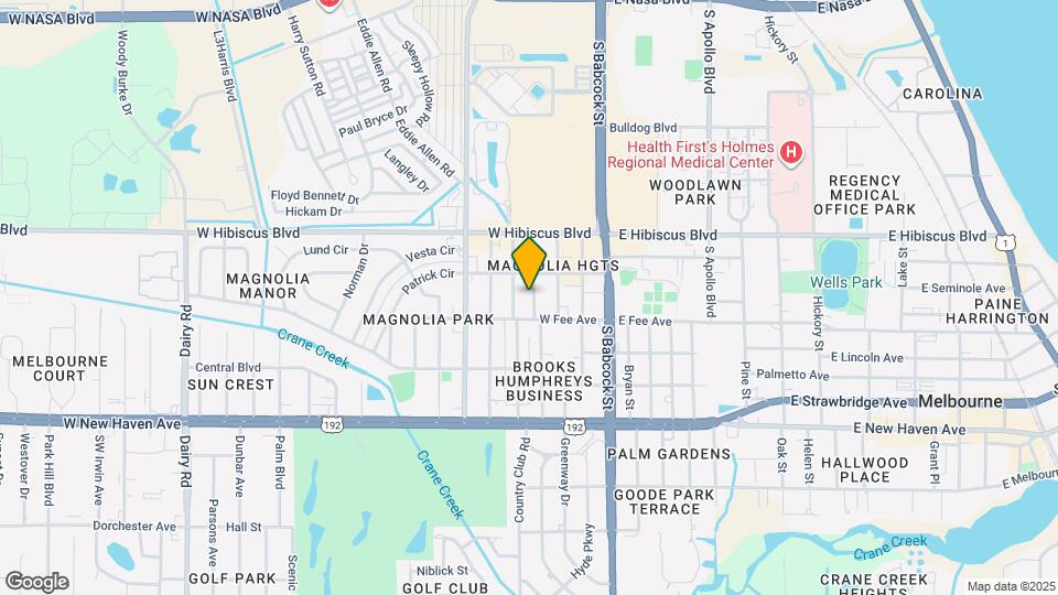 1616 Elizabeth St Map and Location Details