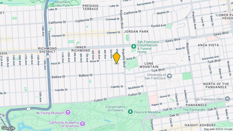 539 2nd Ave Map and Location Details