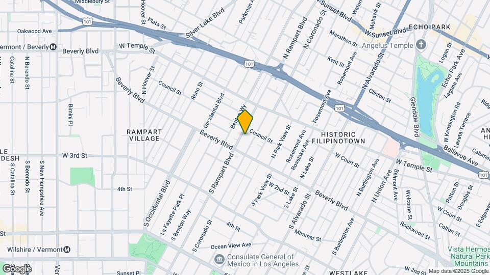 136 N Rampart Blvd Mapa y Detalles de la Ubicación