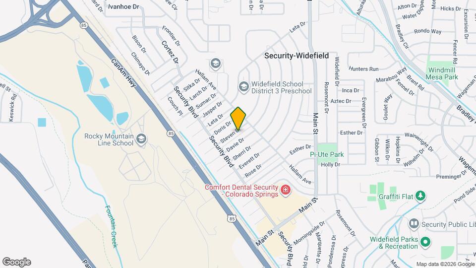 133 Steven Dr Map and Location Details