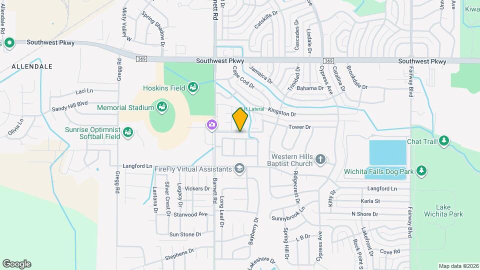 4914 Whisper Wind Dr Map and Location Details