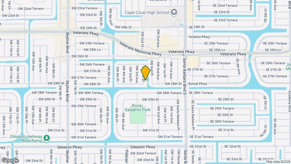 2727 SW 2nd Ct Map and Location Details