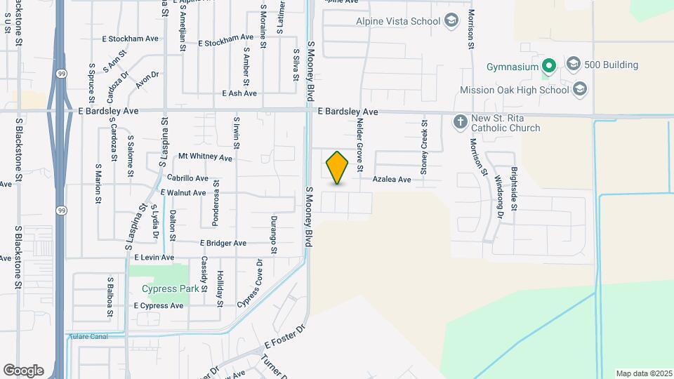 2358 E Walnut Ave Mapa y Detalles de la Ubicación