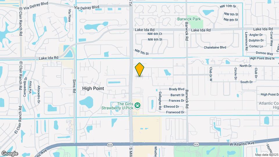 5160 NW 3rd St Map and Location Details