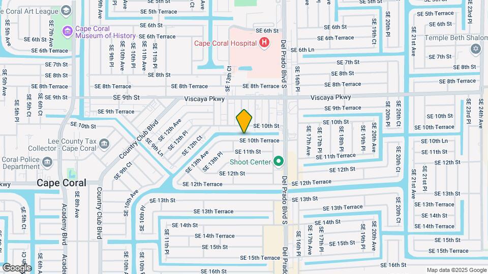1415 SE 10th Terrace Map and Location Details