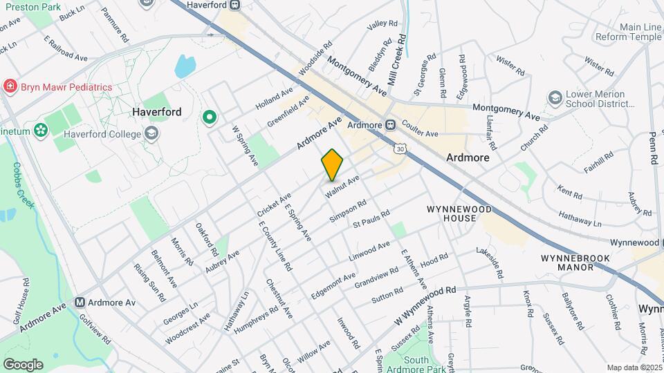 118 Walnut Ave Map and Location Details