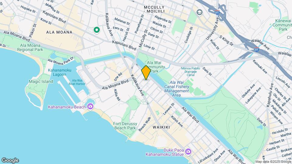 Kuamoo Marquis Mapa y Detalles de la Ubicación