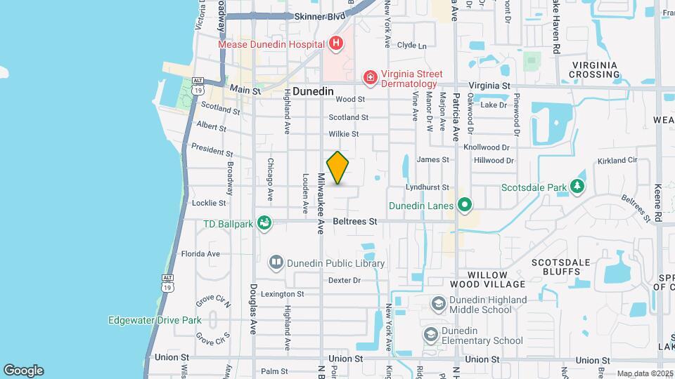 617 Lyndhurst St Map and Location Details