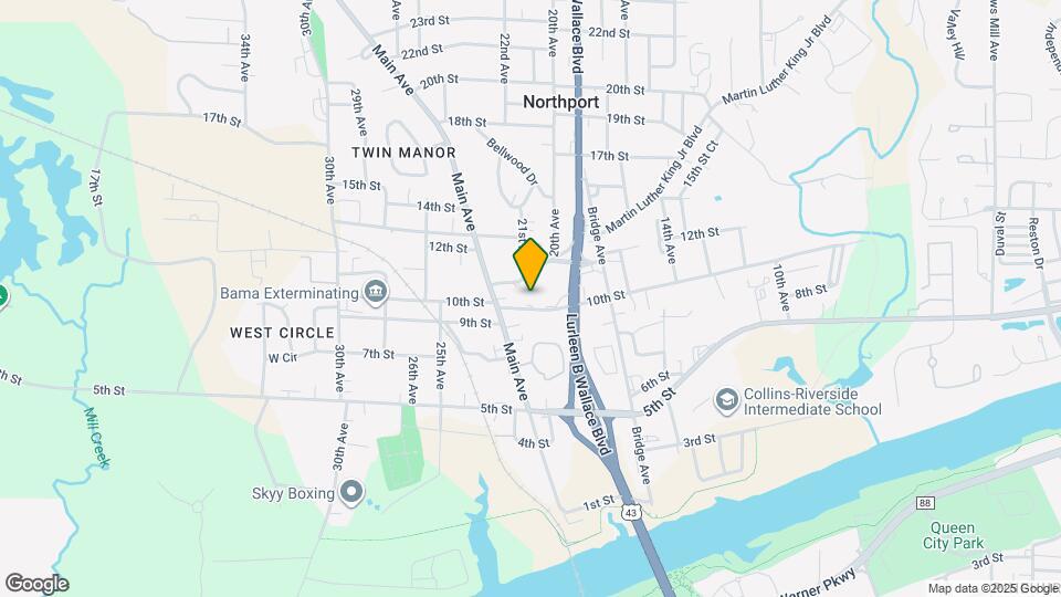 Town Place Map and Location Details