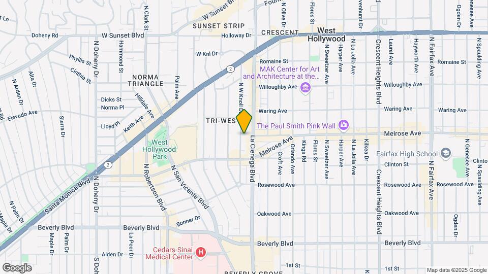 656 N W Knoll Dr Map and Location Details