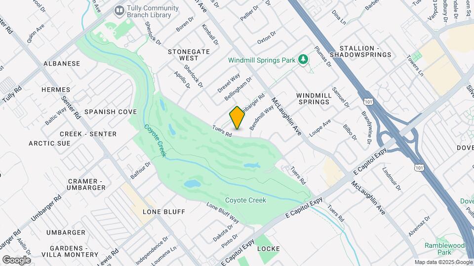 2896 Tuers Rd Map and Location Details