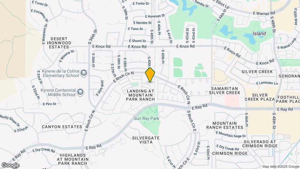 3940 E Orchid Ln Map and Location Details