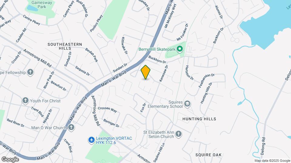 3317 Oaklyn Ct Map and Location Details