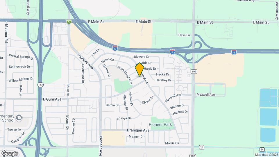 1826 Lowe Dr Map and Location Details