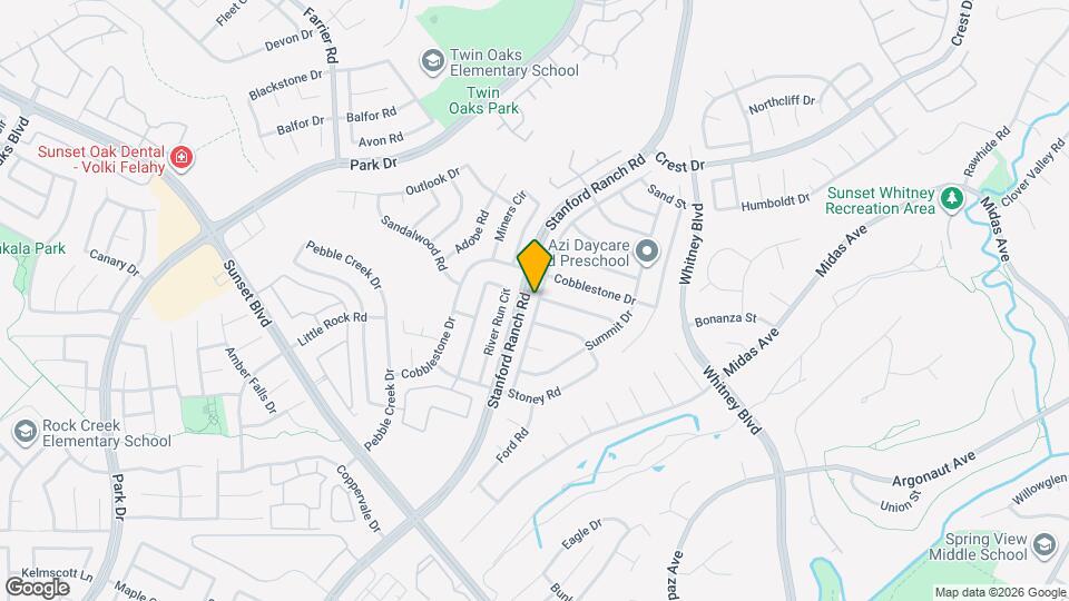 5716 Terrace Dr Map and Location Details