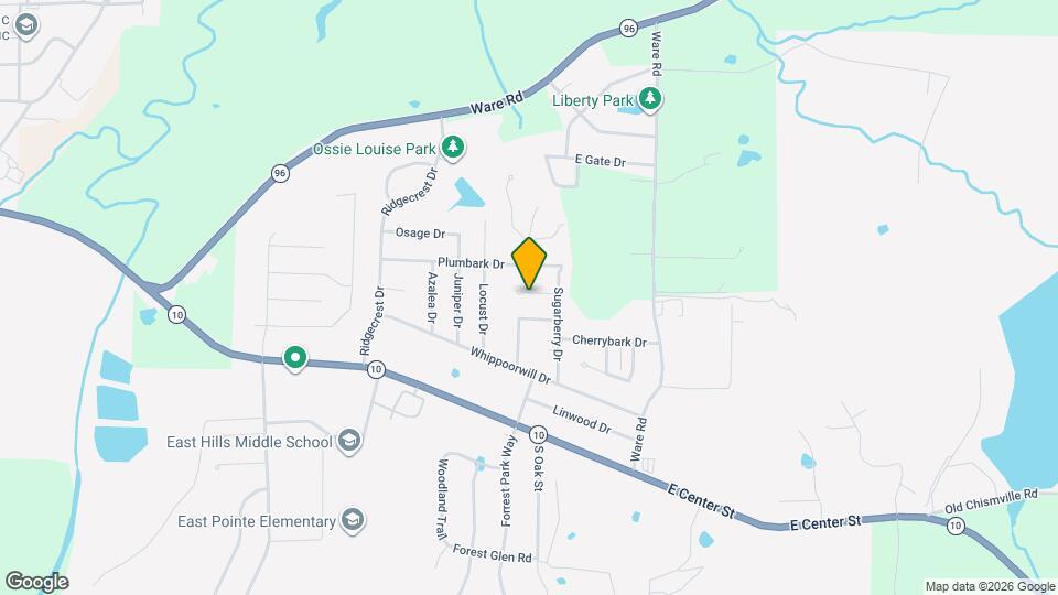 1713 Sugarberry Pl Mapa y Detalles de la Ubicación