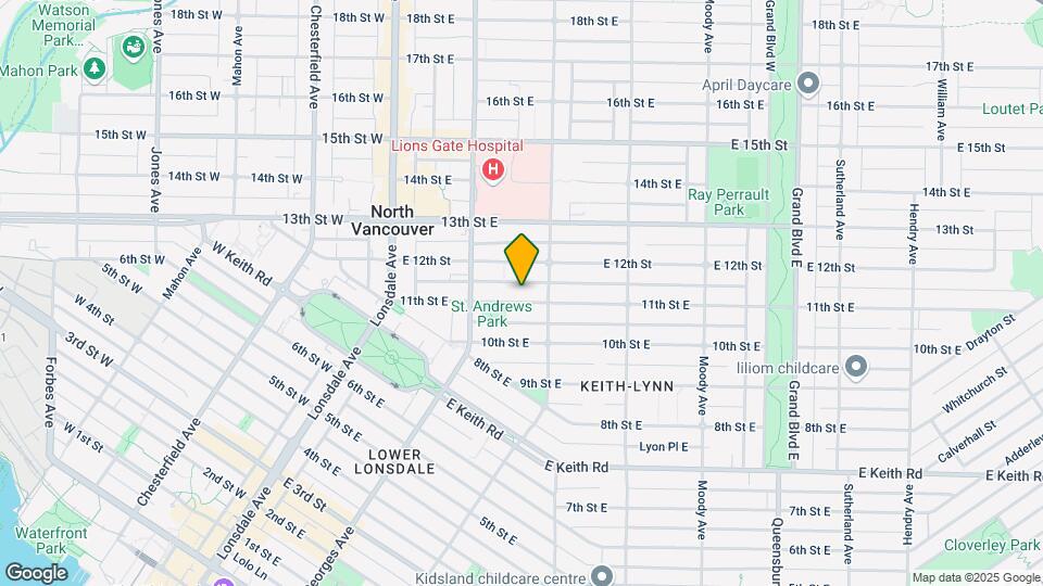 250 11th St E Map and Location Details