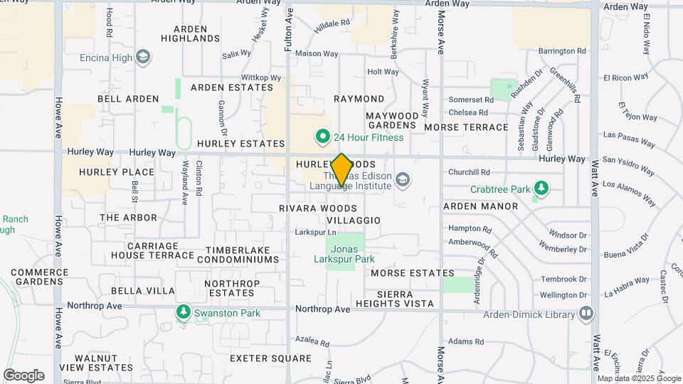 2723 Matheson Way Map and Location Details