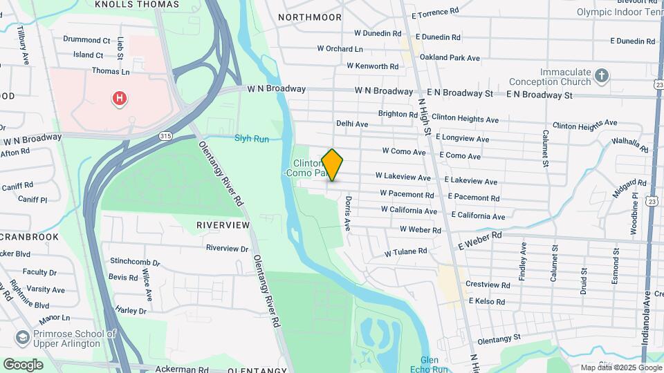 238-240-240 W Pacemont Rd Mapa y Detalles de la Ubicación