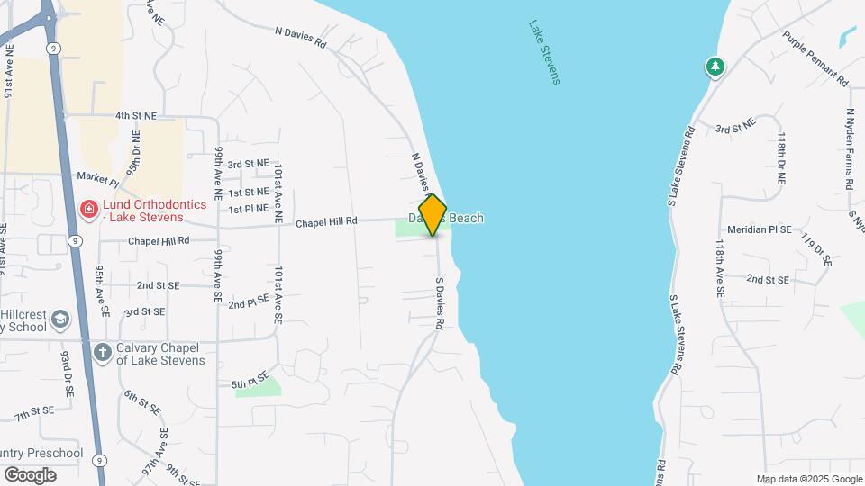 100 S Davies Rd Map and Location Details