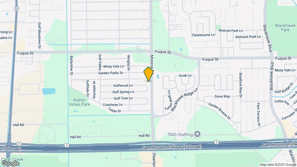 8443 Gulfwood Ln Map and Location Details
