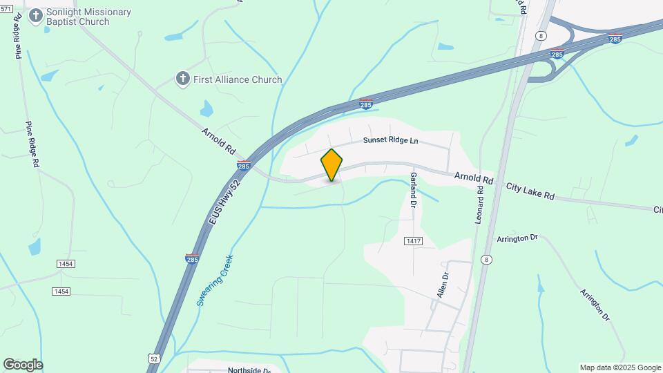 135 Sparrow Ln. Map and Location Details