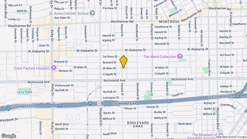 1849 W Main St Map and Location Details