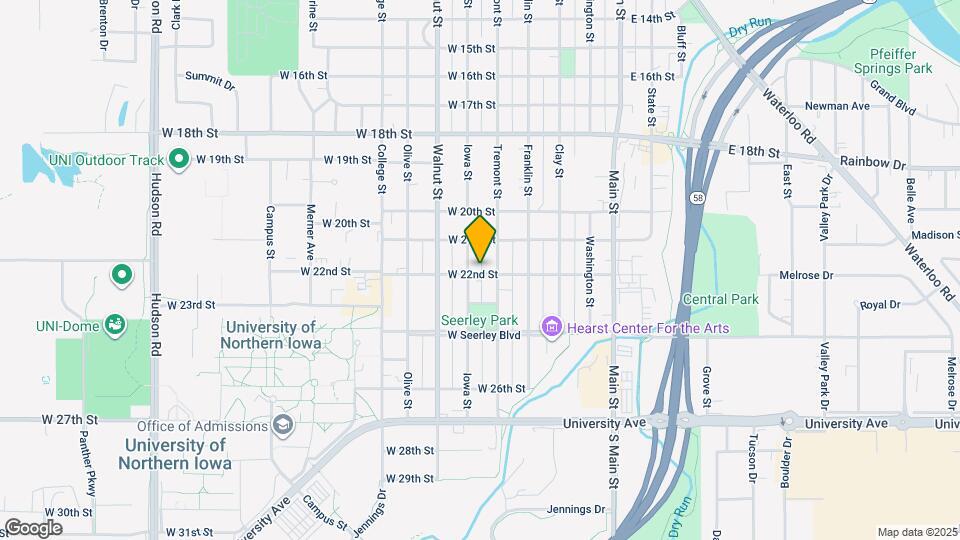 513 W 22nd St Map and Location Details