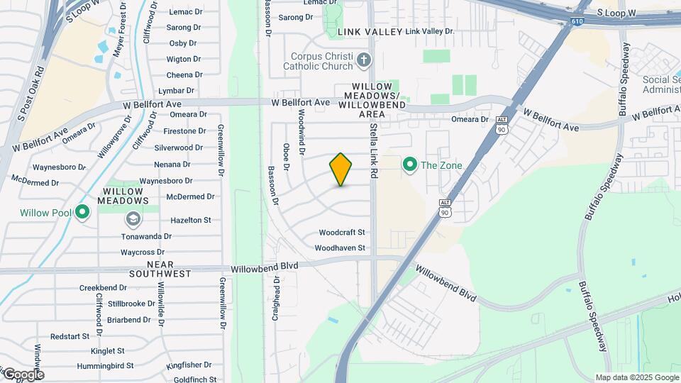 4037 Woodfox St Map and Location Details