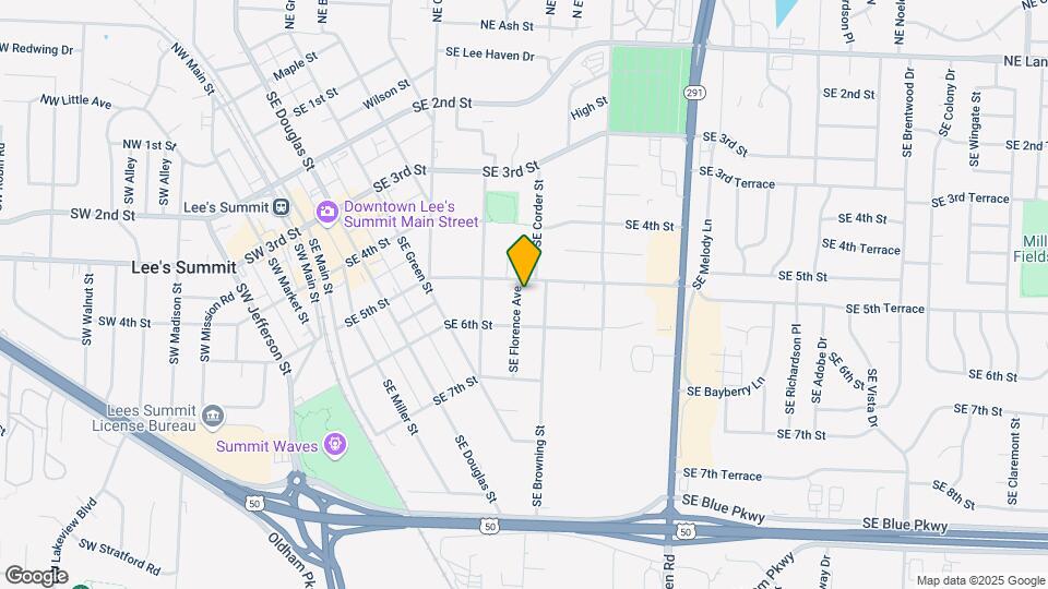 503 SE Florence Ave Map and Location Details