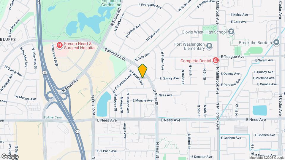 8296 N Raisina Ave Map and Location Details