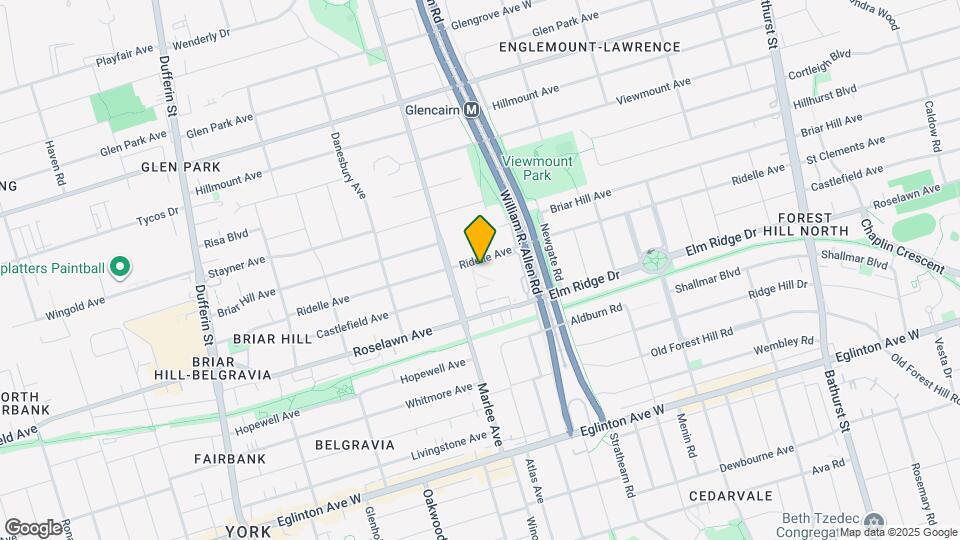 377 Ridelle Ave Map and Location Details