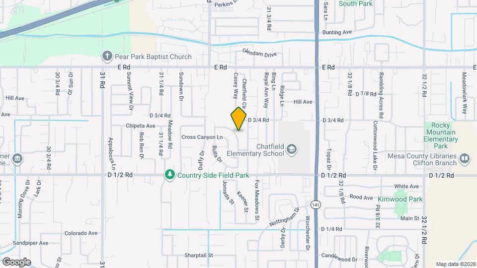 464 1/2 Chatfield Ln Map and Location Details