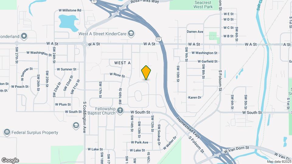 1300 W Arlington Ave Map and Location Details