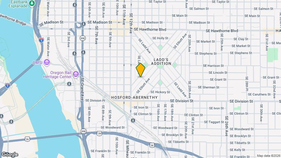1314 SE Birch St Map and Location Details