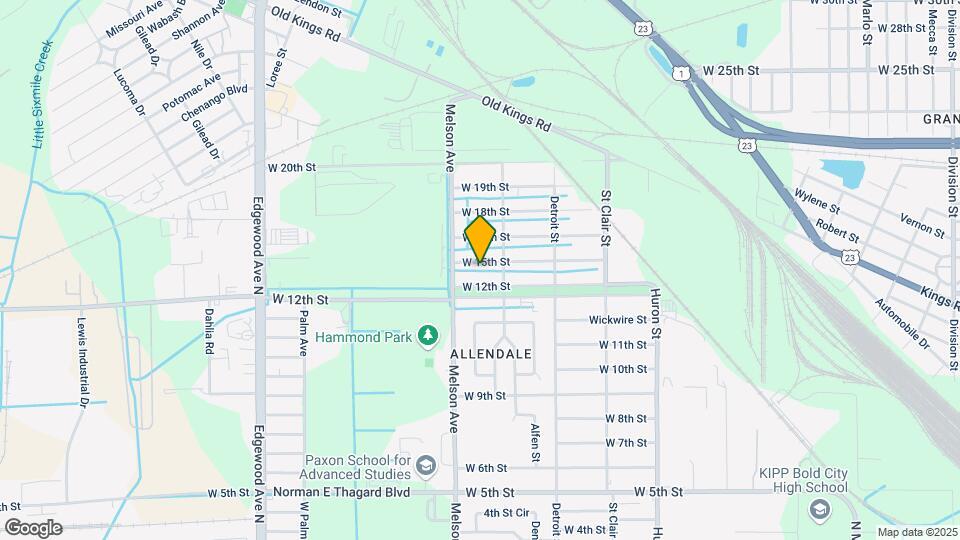 3138 W 15th St Map and Location Details