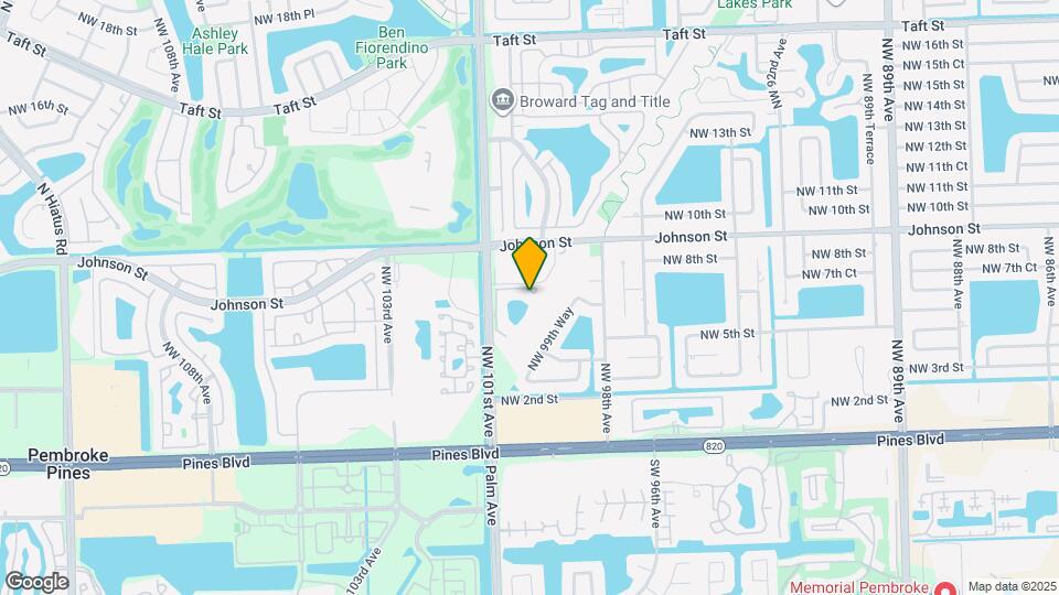 10006 NW 6th St Map and Location Details