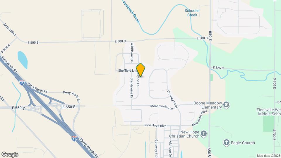 5291 Tanglewood Ln Map and Location Details