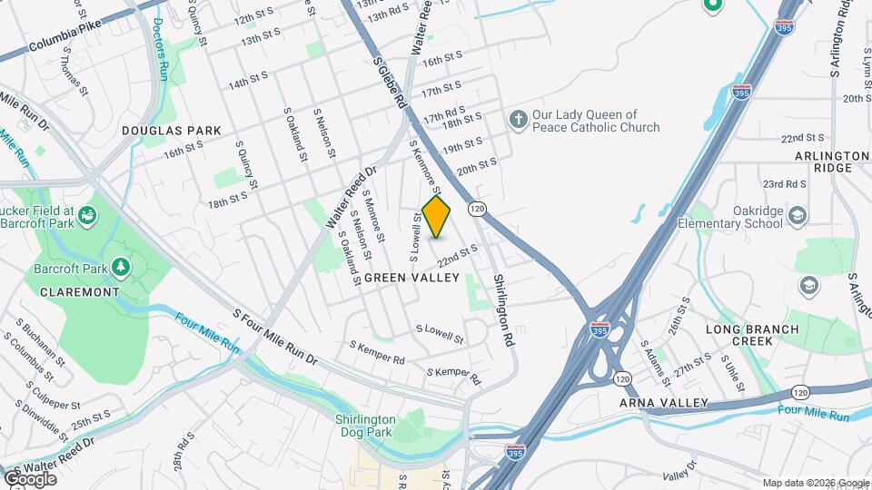 2055 S Lincoln St Map and Location Details