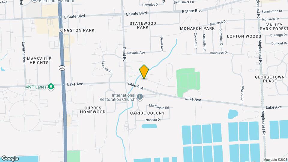 4926 Vermont Ln Mapa y Detalles de la Ubicación