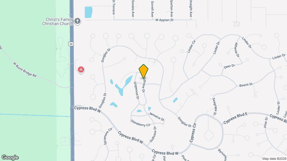 100 Golfview Dr Mapa y Detalles de la Ubicación