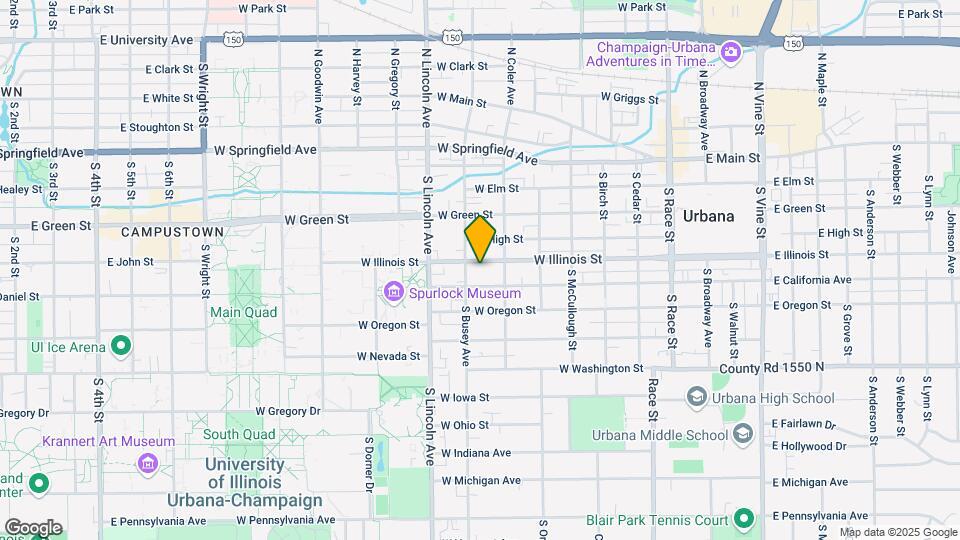 709 W Illinois St, Unit 1 and 2 Map and Location Details