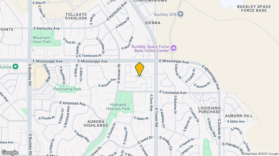 1203 S Zeno Way Map and Location Details