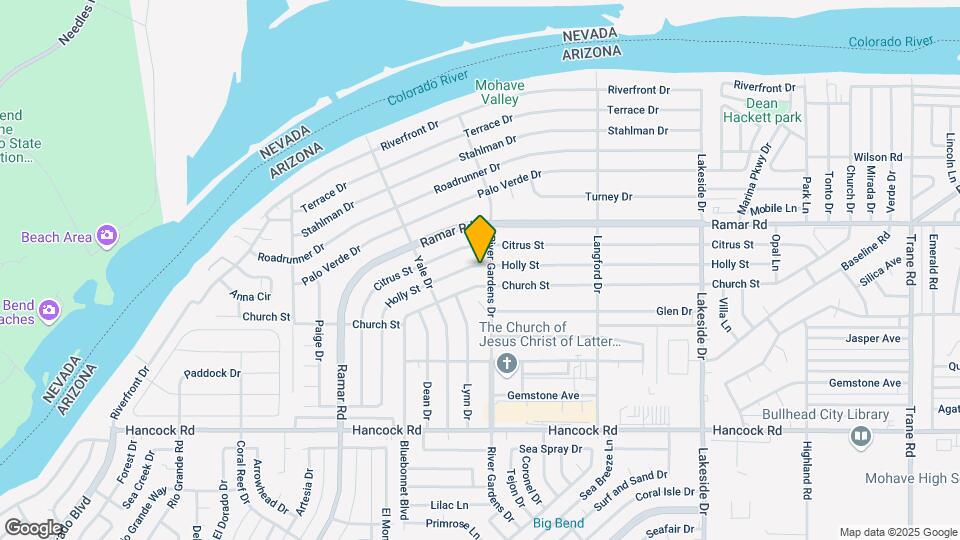 740 Holly St Map and Location Details