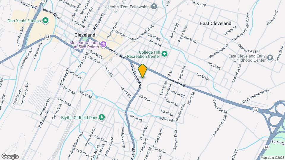 222 Dooley St SE Map and Location Details